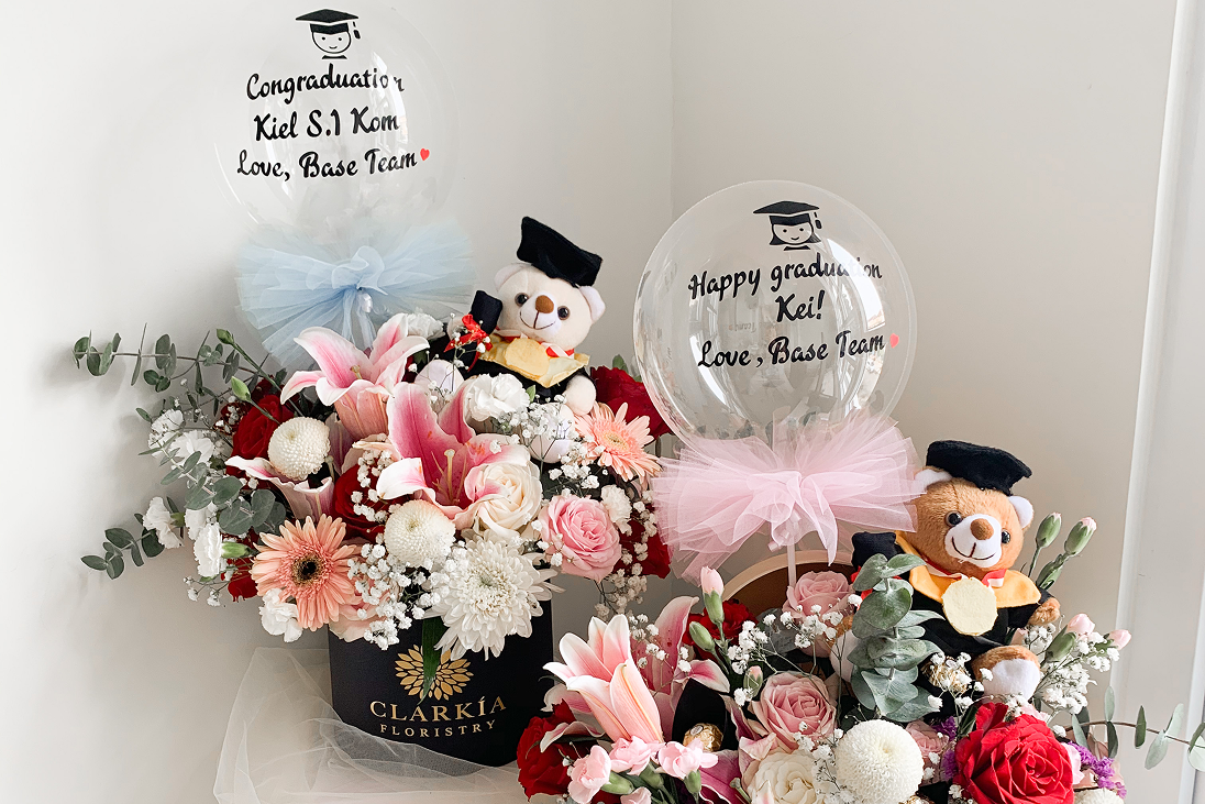 inspirasi flower bouquet untuk hadiah wisuda