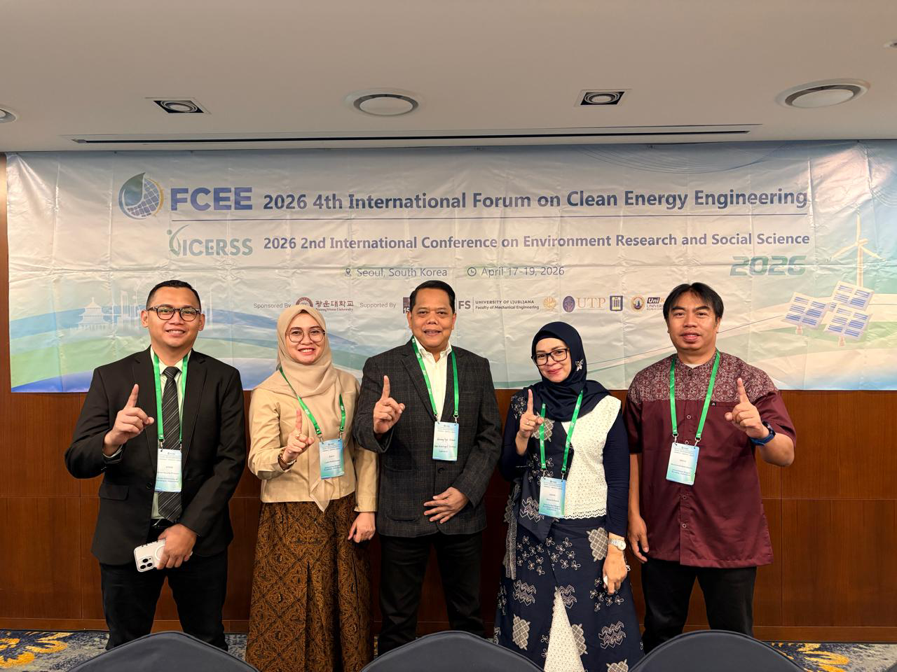 Lima Delegasi UNESA dalam FCEE 2026 Seoul